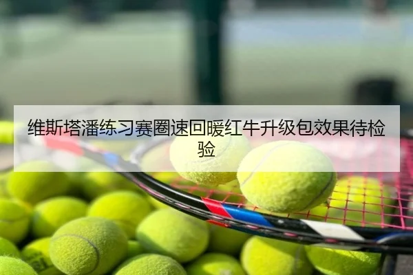维斯塔潘练习赛圈速回暖红牛升级包效果待检验